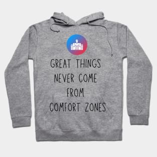 Side Hustle Out of my Comfort Zone Motivation Gift Hoodie